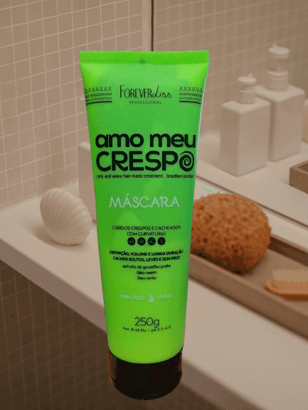 Máscara Amo Meu Crespo Forever Liss é boa? Minha experiência (não funcionou!)