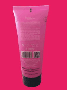 Gelatina Fixadora Forever Liss Ingredientes e fundo pink