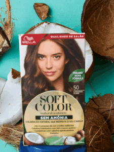 Caixa soft color da resenha fundo de coco