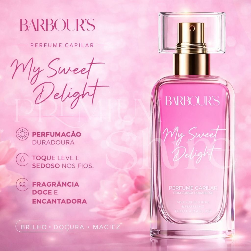 Resenha sicera do perfume capilar My sweet delight 
