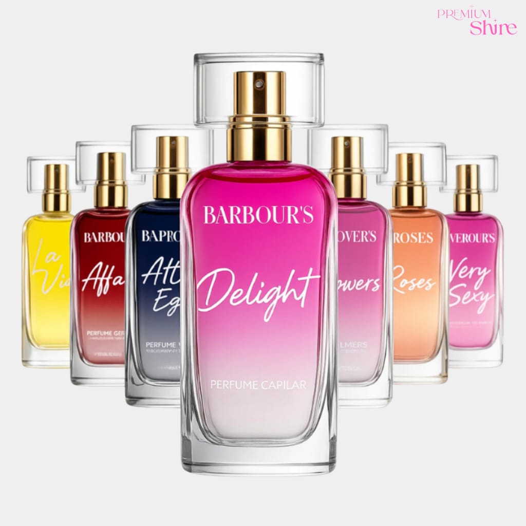 Linha de Perfumes Capilar barbour´s beauty